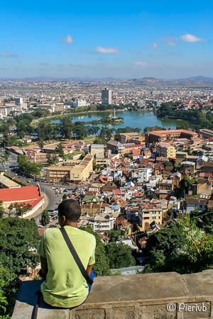 la ciudad de Antananarivo en madagascar
