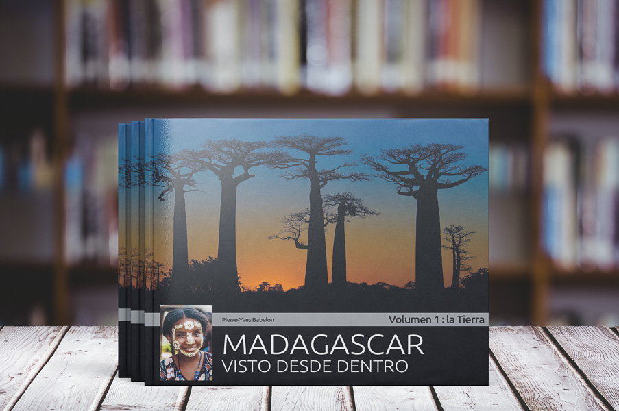 Madagascar el libro de fotografías, tapa dura del volumen 1