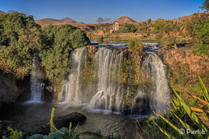 Cascada de Lilly en Madagascar
