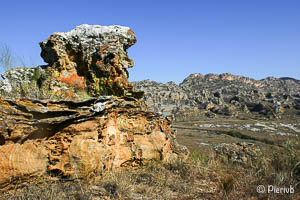 El parque nacional de Isalo en Madagascar