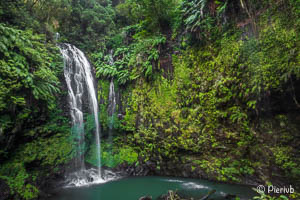cascada de montaña d'Ambre en Madagascar