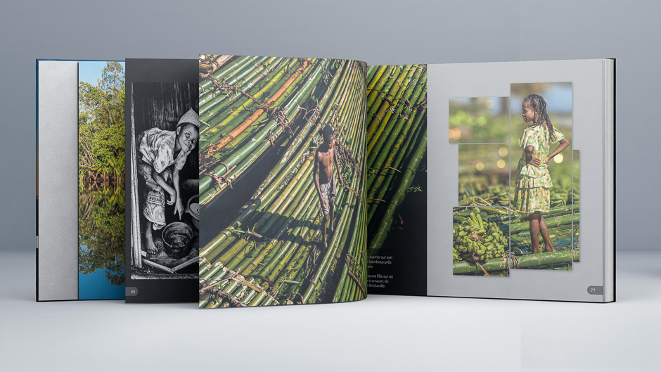 Madagascar el libro de fotografías, libro abierto en Canal de Pangalanes
